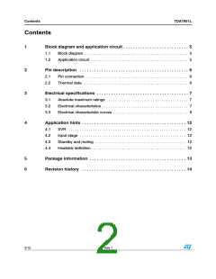 浏览型号TDA7851L的Datasheet PDF文件第2页