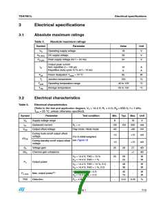 浏览型号TDA7851L的Datasheet PDF文件第7页