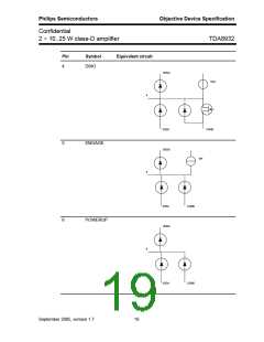 浏览型号TDA8932的Datasheet PDF文件第19页