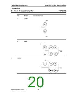 浏览型号TDA8932的Datasheet PDF文件第20页