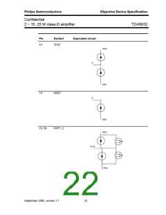 浏览型号TDA8932的Datasheet PDF文件第22页