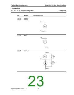 浏览型号TDA8932的Datasheet PDF文件第23页