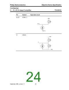 浏览型号TDA8932的Datasheet PDF文件第24页