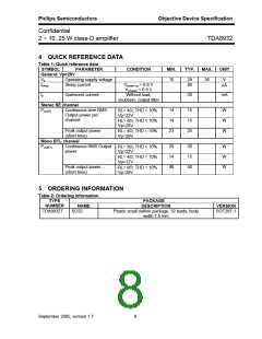 浏览型号TDA8932的Datasheet PDF文件第8页