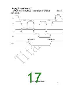 浏览型号TM1638的Datasheet PDF文件第17页