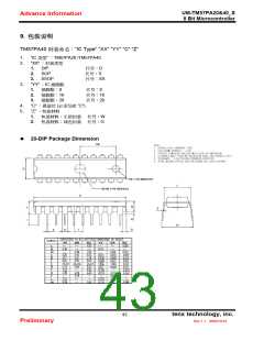 浏览型号TM57PA40的Datasheet PDF文件第43页