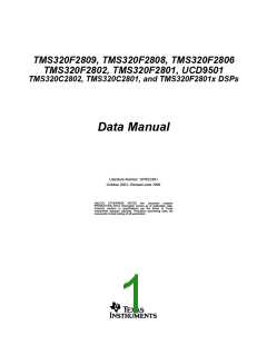 浏览型号TMS320F2809的Datasheet PDF文件第1页