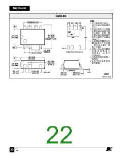浏览型号TNY280的Datasheet PDF文件第22页