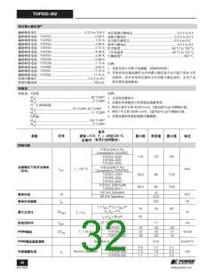 浏览型号TOP252-262的Datasheet PDF文件第32页