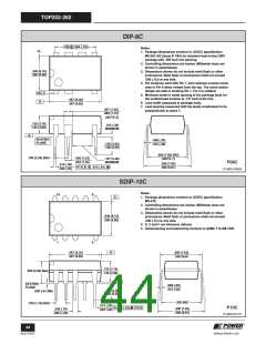浏览型号TOP252-262的Datasheet PDF文件第44页