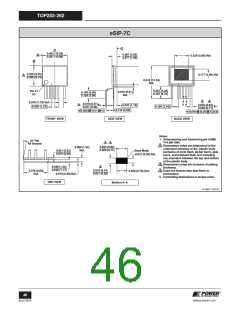 浏览型号TOP252-262的Datasheet PDF文件第46页