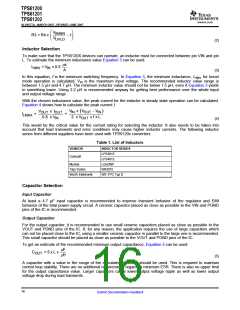 浏览型号TPS61201的Datasheet PDF文件第16页