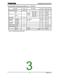 浏览型号ULN2003APG的Datasheet PDF文件第3页