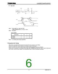 浏览型号ULN2003APG的Datasheet PDF文件第6页