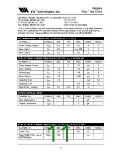 浏览型号VT82885的Datasheet PDF文件第11页