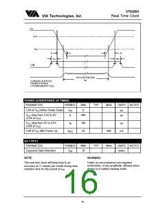 浏览型号VT82885的Datasheet PDF文件第16页