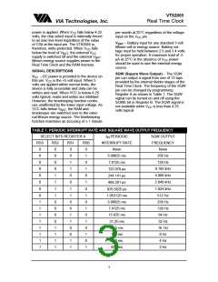 浏览型号VT82885的Datasheet PDF文件第3页