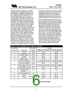 浏览型号VT82885的Datasheet PDF文件第6页
