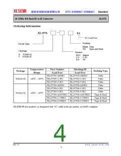 浏览型号XL2576的Datasheet PDF文件第4页