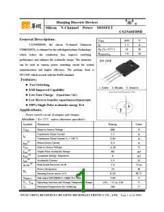 浏览型号2N60的Datasheet PDF文件第1页