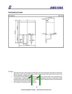浏览型号AMS1084CD的Datasheet PDF文件第11页