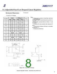 浏览型号AMS1117-3.3的Datasheet PDF文件第8页