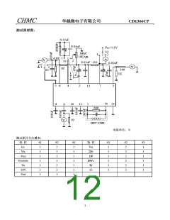 浏览型号CD1366=UPC1366的Datasheet PDF文件第12页