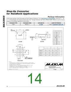 浏览型号MAX8969的Datasheet PDF文件第14页