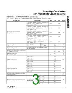 浏览型号MAX8969的Datasheet PDF文件第3页