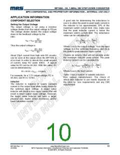 浏览型号MP1584的Datasheet PDF文件第10页