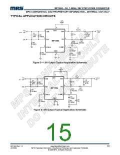 浏览型号MP1584的Datasheet PDF文件第15页