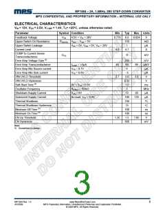 浏览型号MP1584的Datasheet PDF文件第3页