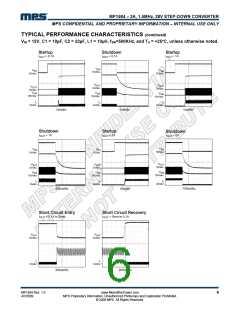 浏览型号MP1584的Datasheet PDF文件第6页