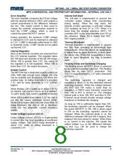浏览型号MP1584的Datasheet PDF文件第8页
