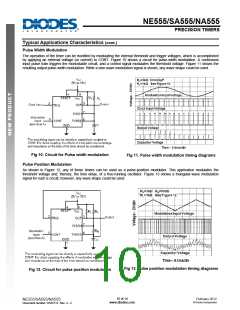 浏览型号NE555-SA555-NA555(DIODES).的Datasheet PDF文件第10页