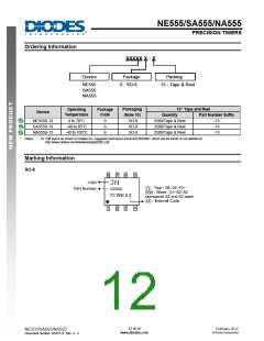 浏览型号NE555-SA555-NA555(DIODES).的Datasheet PDF文件第12页