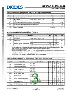 浏览型号NE555-SA555-NA555(DIODES).的Datasheet PDF文件第3页