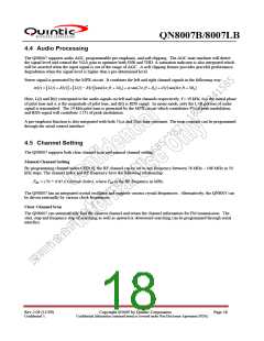 浏览型号QN8007B的Datasheet PDF文件第18页