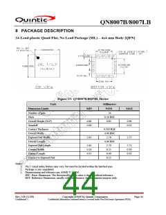 浏览型号QN8007B的Datasheet PDF文件第44页