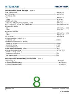 浏览型号RT8206B的Datasheet PDF文件第8页