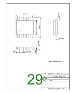 浏览型号S-8205A的Datasheet PDF文件第29页