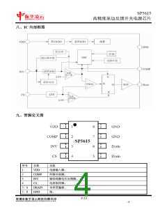 浏览型号SP5615的Datasheet PDF文件第4页