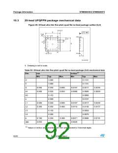 浏览型号STM8S003F3P6的Datasheet PDF文件第92页