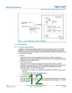 浏览型号TEA1716T的Datasheet PDF文件第12页