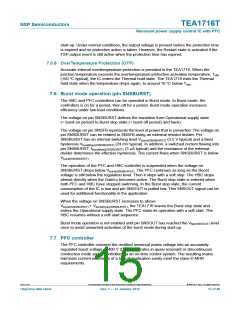 浏览型号TEA1716T的Datasheet PDF文件第15页