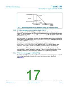 浏览型号TEA1716T的Datasheet PDF文件第17页