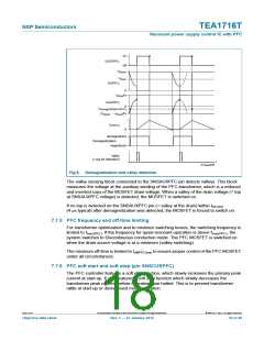 浏览型号TEA1716T的Datasheet PDF文件第18页