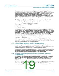 浏览型号TEA1716T的Datasheet PDF文件第19页