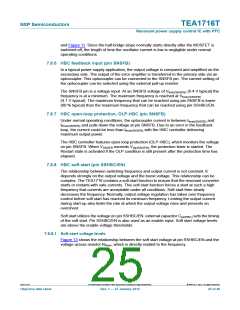 浏览型号TEA1716T的Datasheet PDF文件第25页