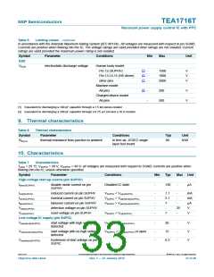 浏览型号TEA1716T的Datasheet PDF文件第33页